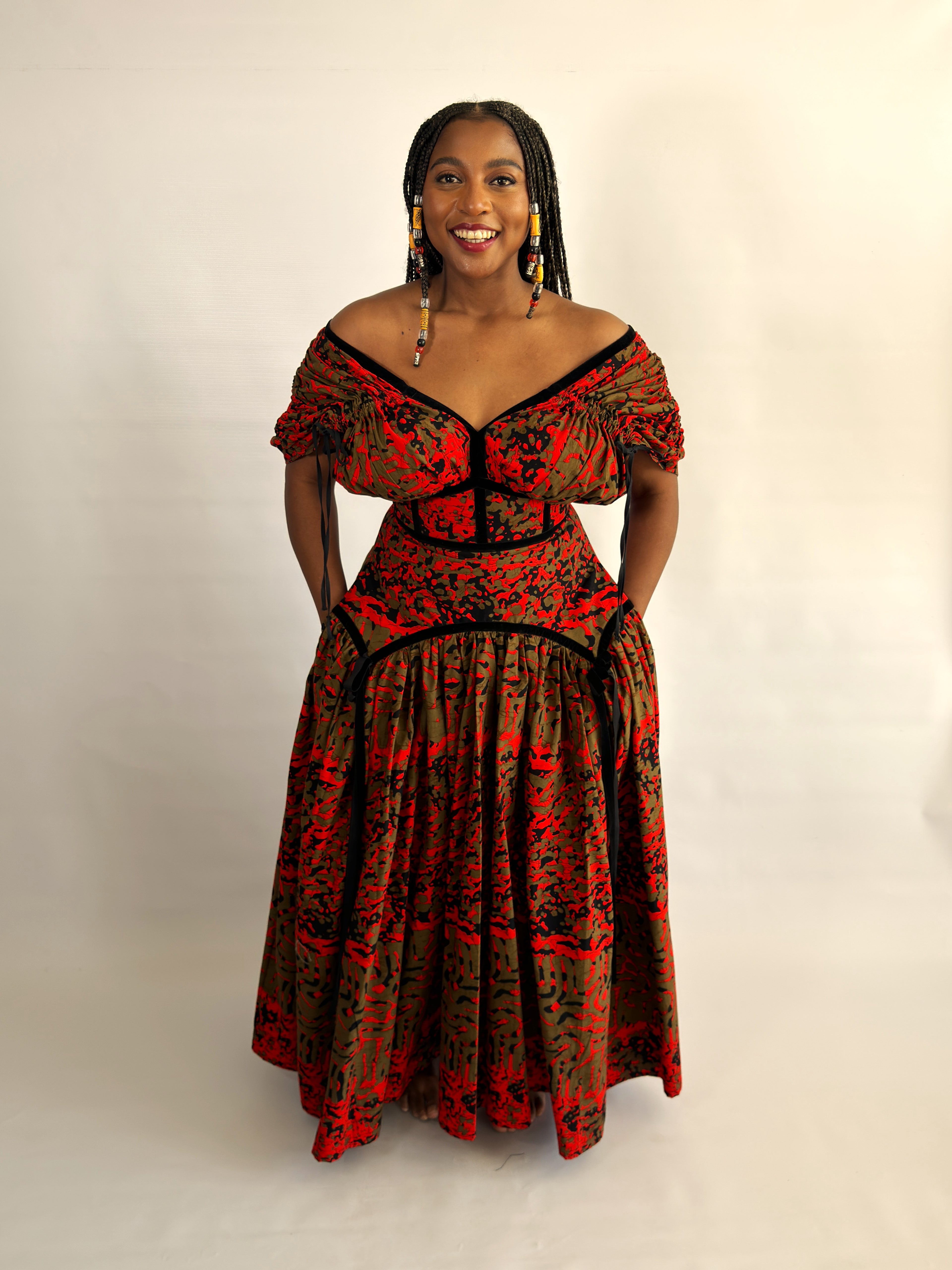 Samawati Mwezi Dress