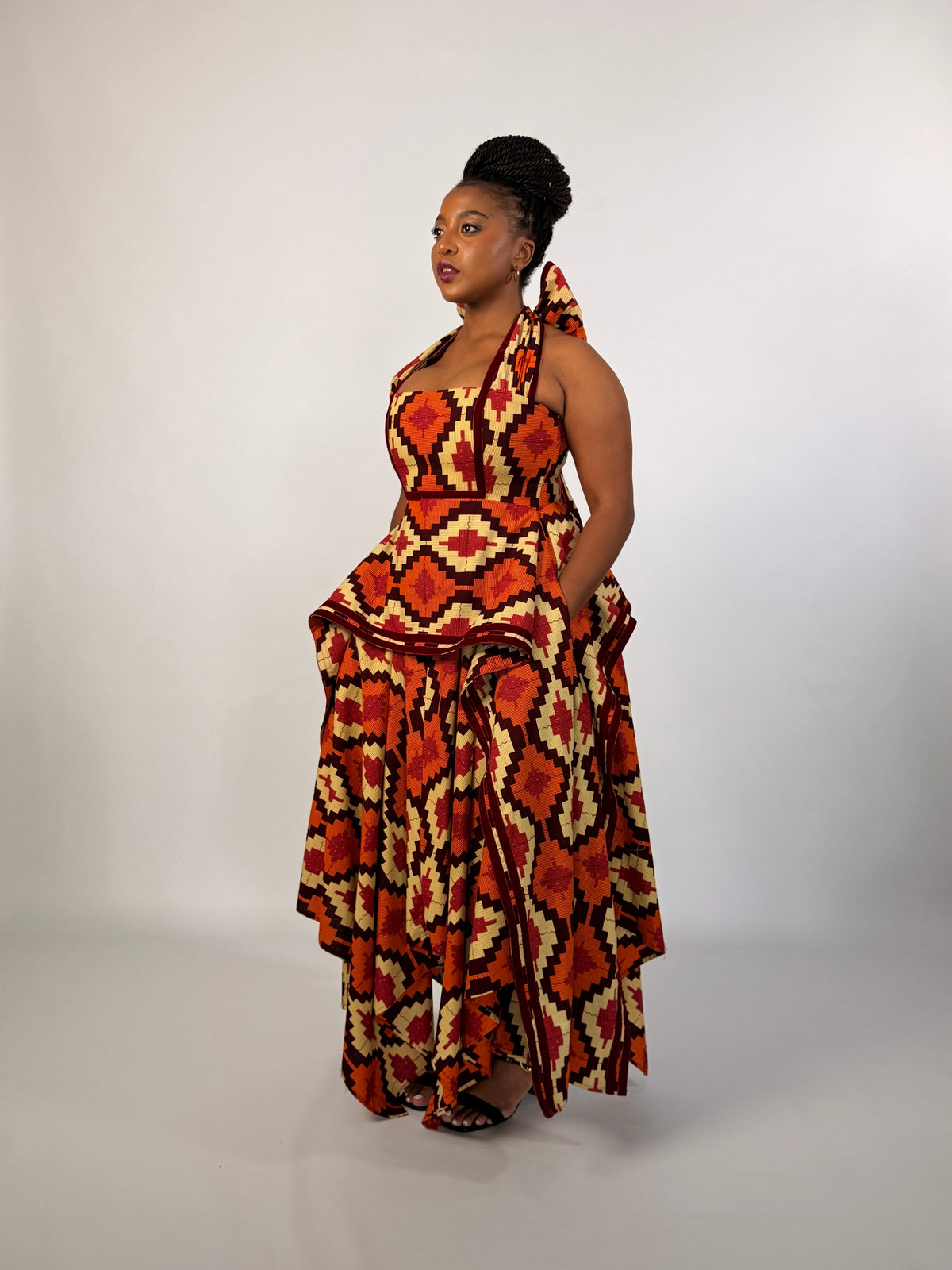 Masaki Halterneck Dress