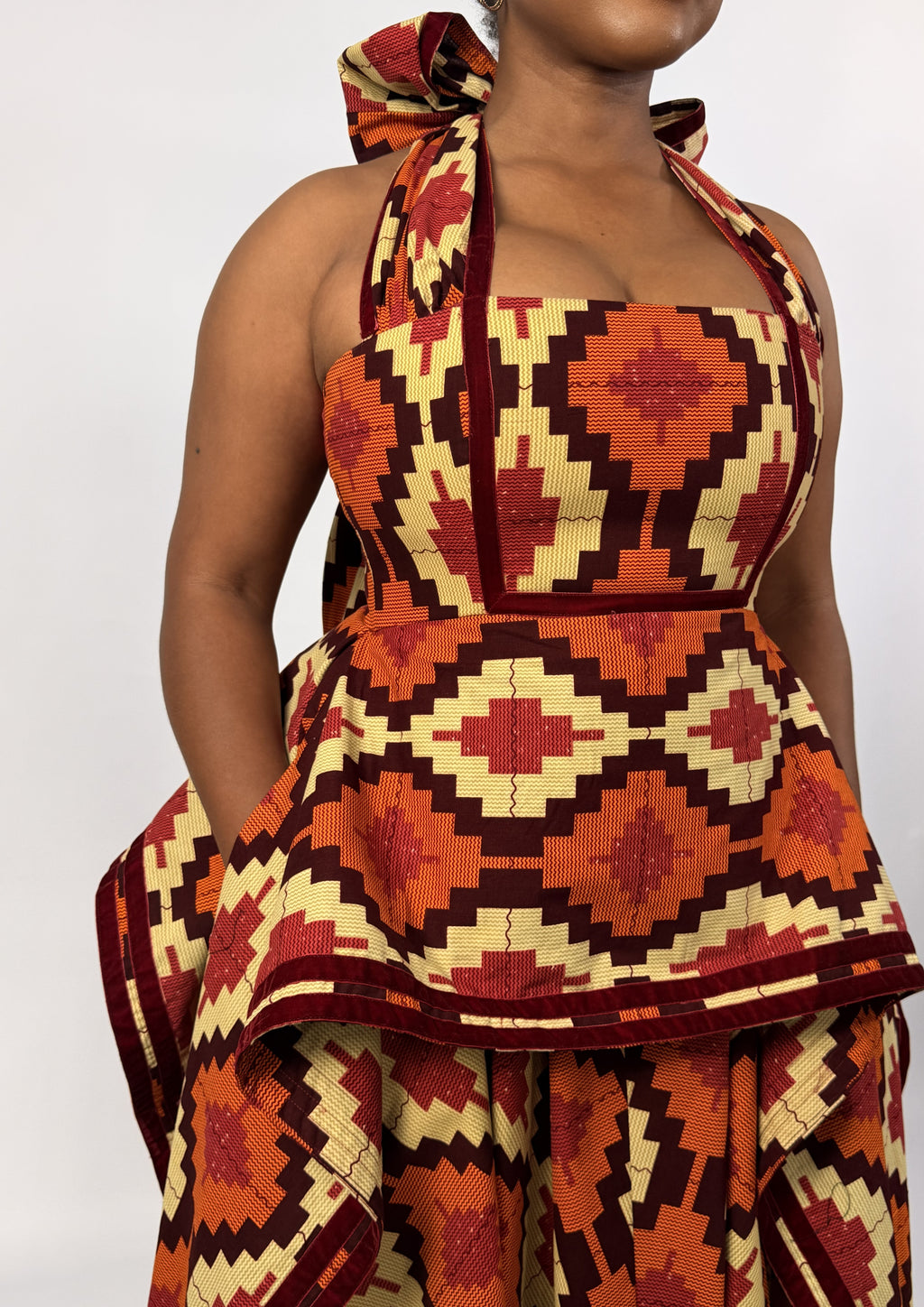 Masaki Halterneck Dress