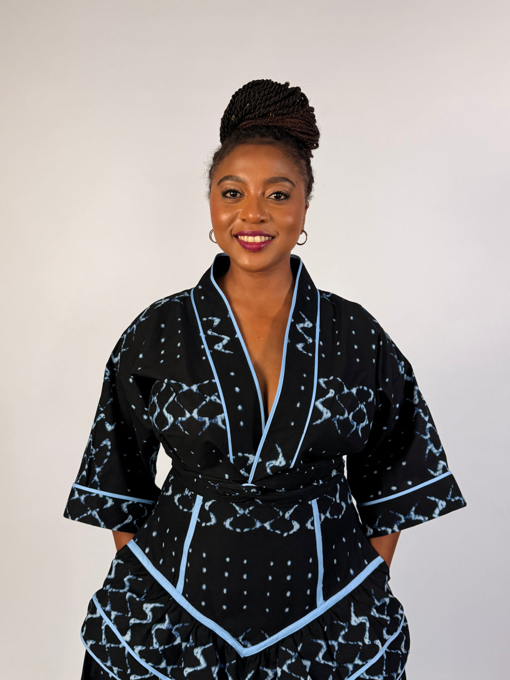 Angalia Wrap around top