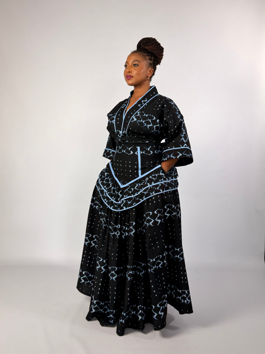Askari frill skirt