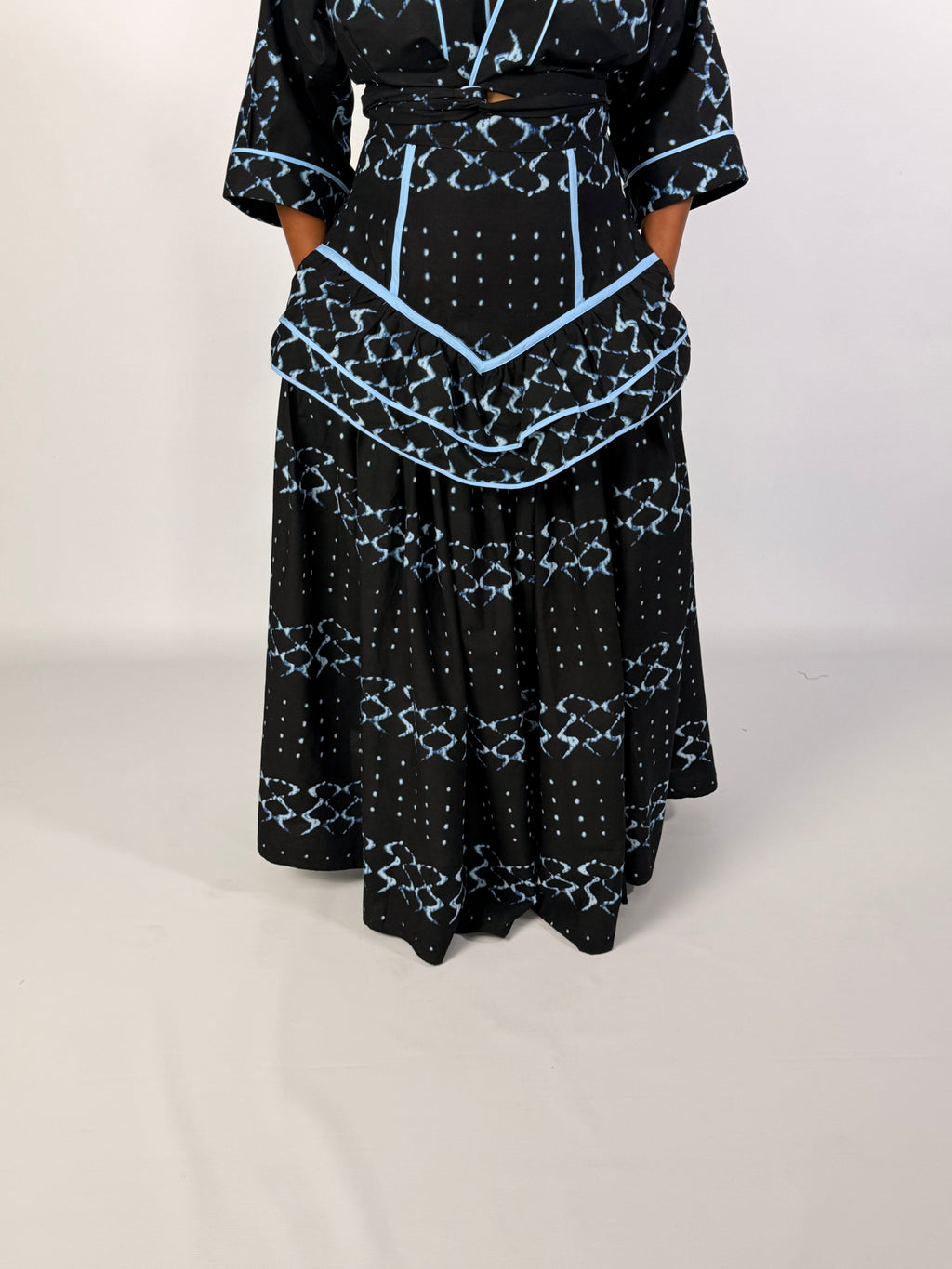 Askari frill skirt