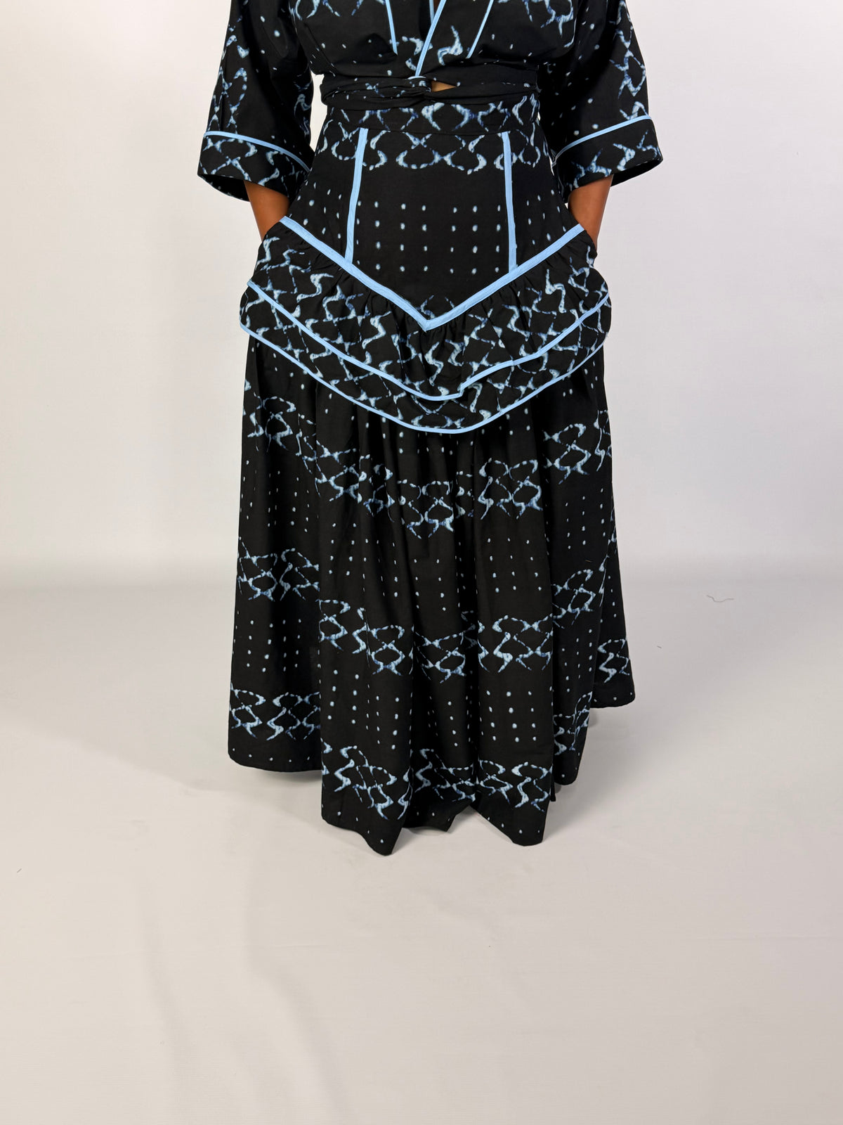 Askari frill skirt