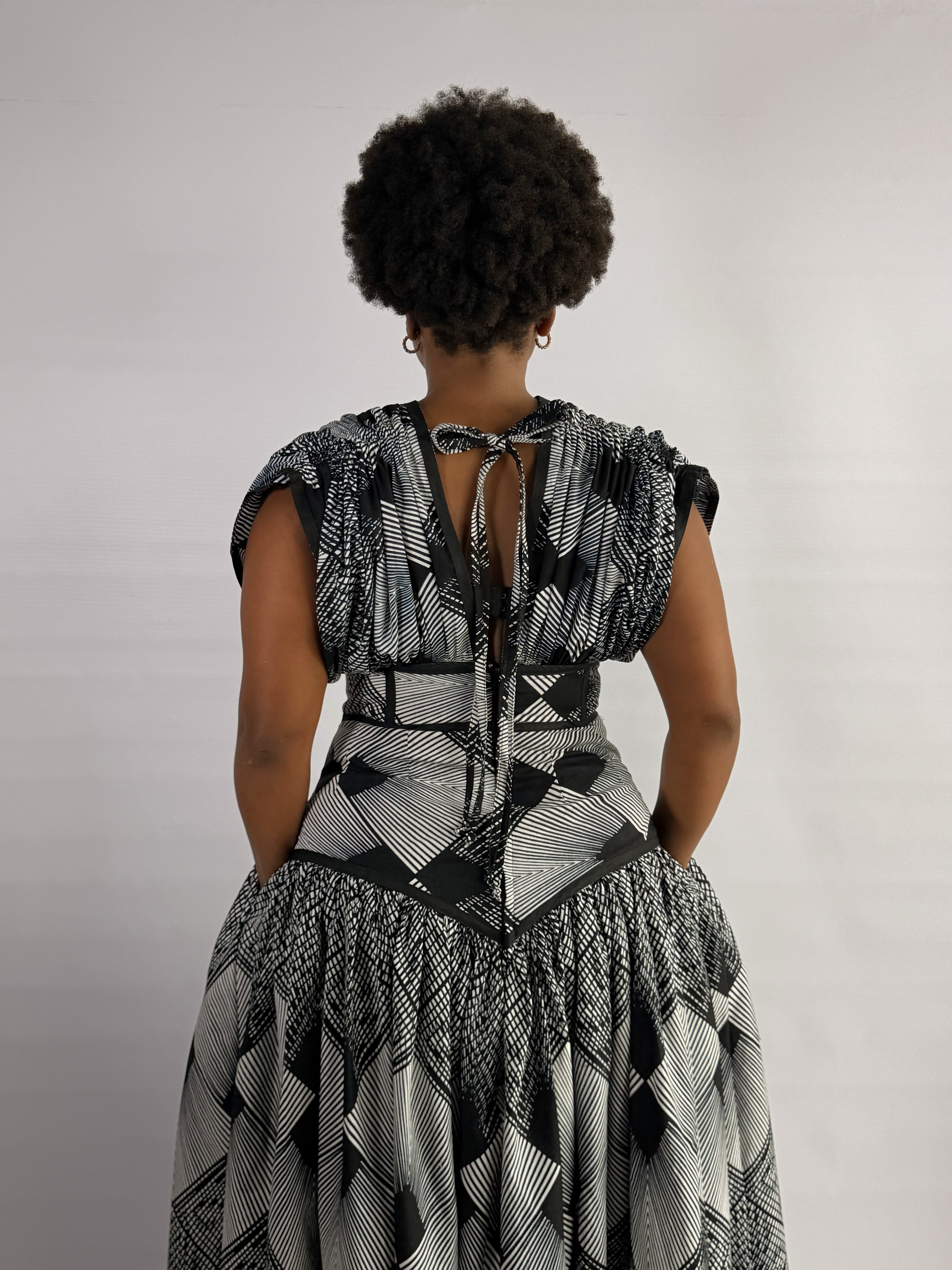 Mwezi Askari Maxi Dress