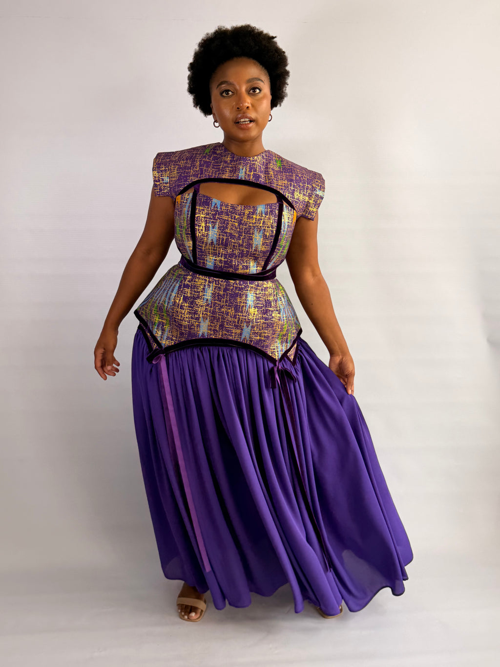 Kupatwa Purple Skirt