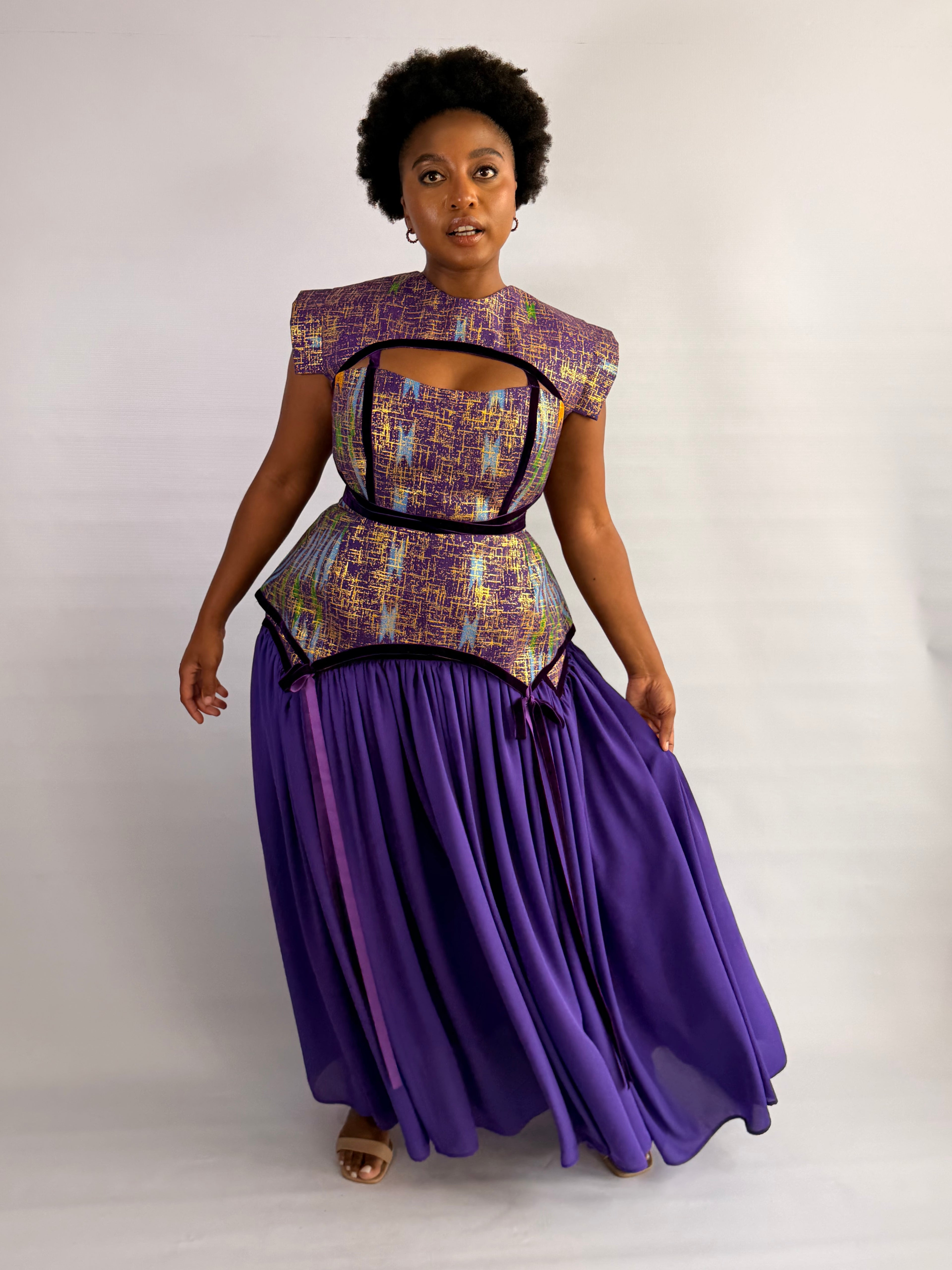 Kupatwa Purple Skirt