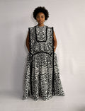 Black & White Mwezi Skirt