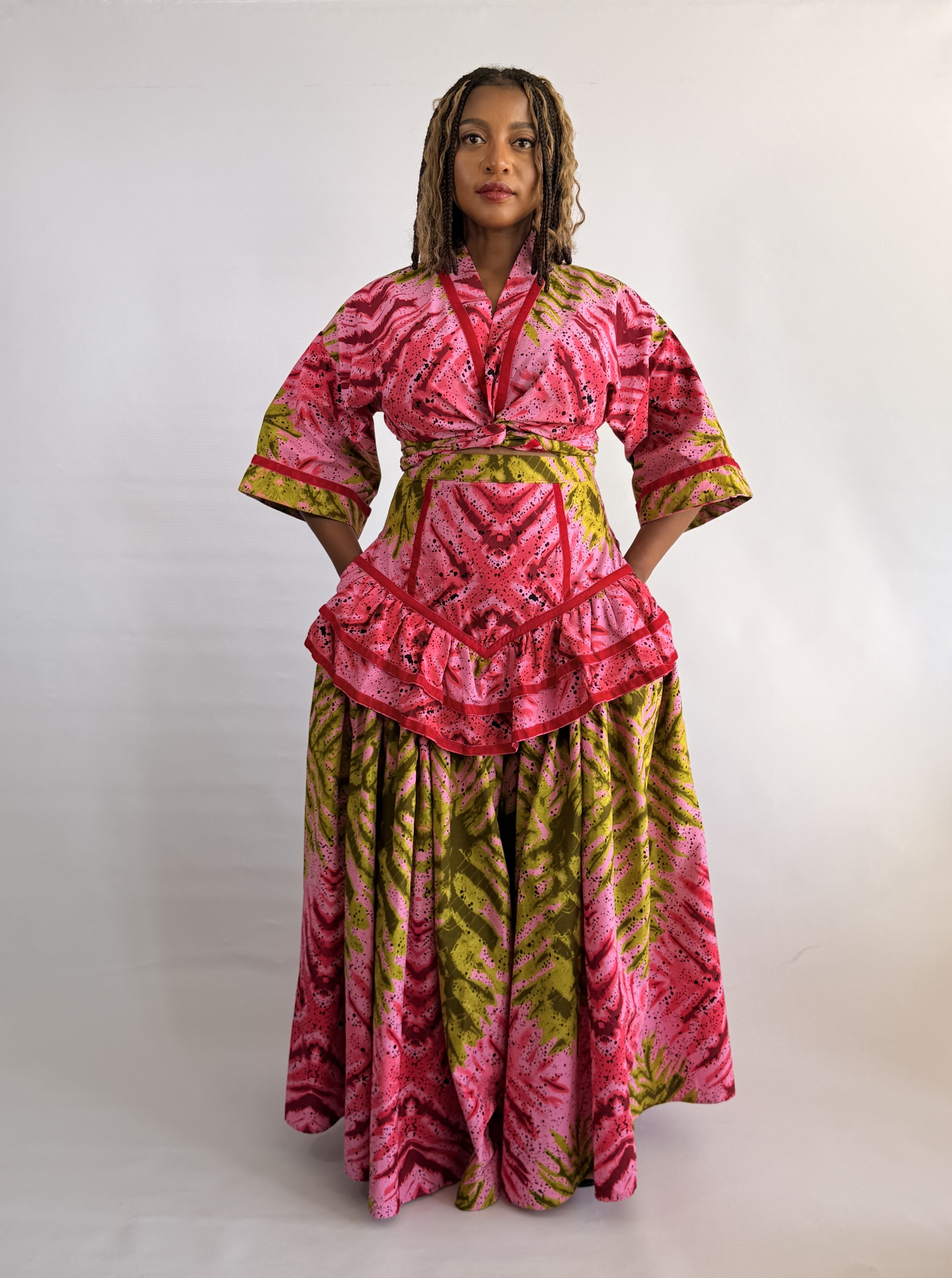 Askari frill Skirt