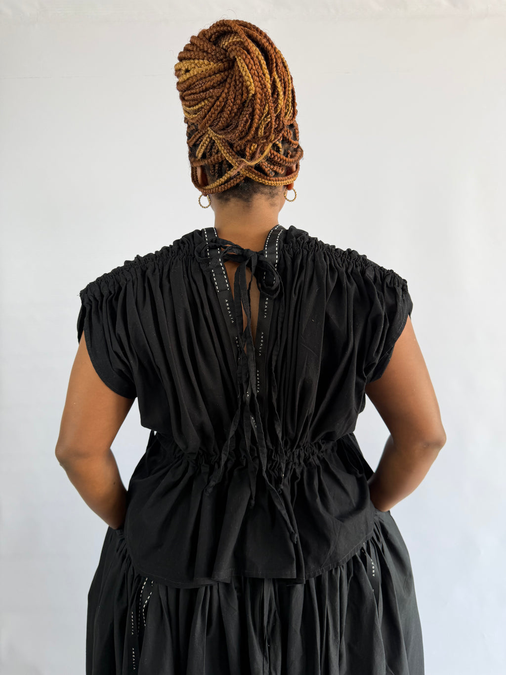 Black Jitahidi Top