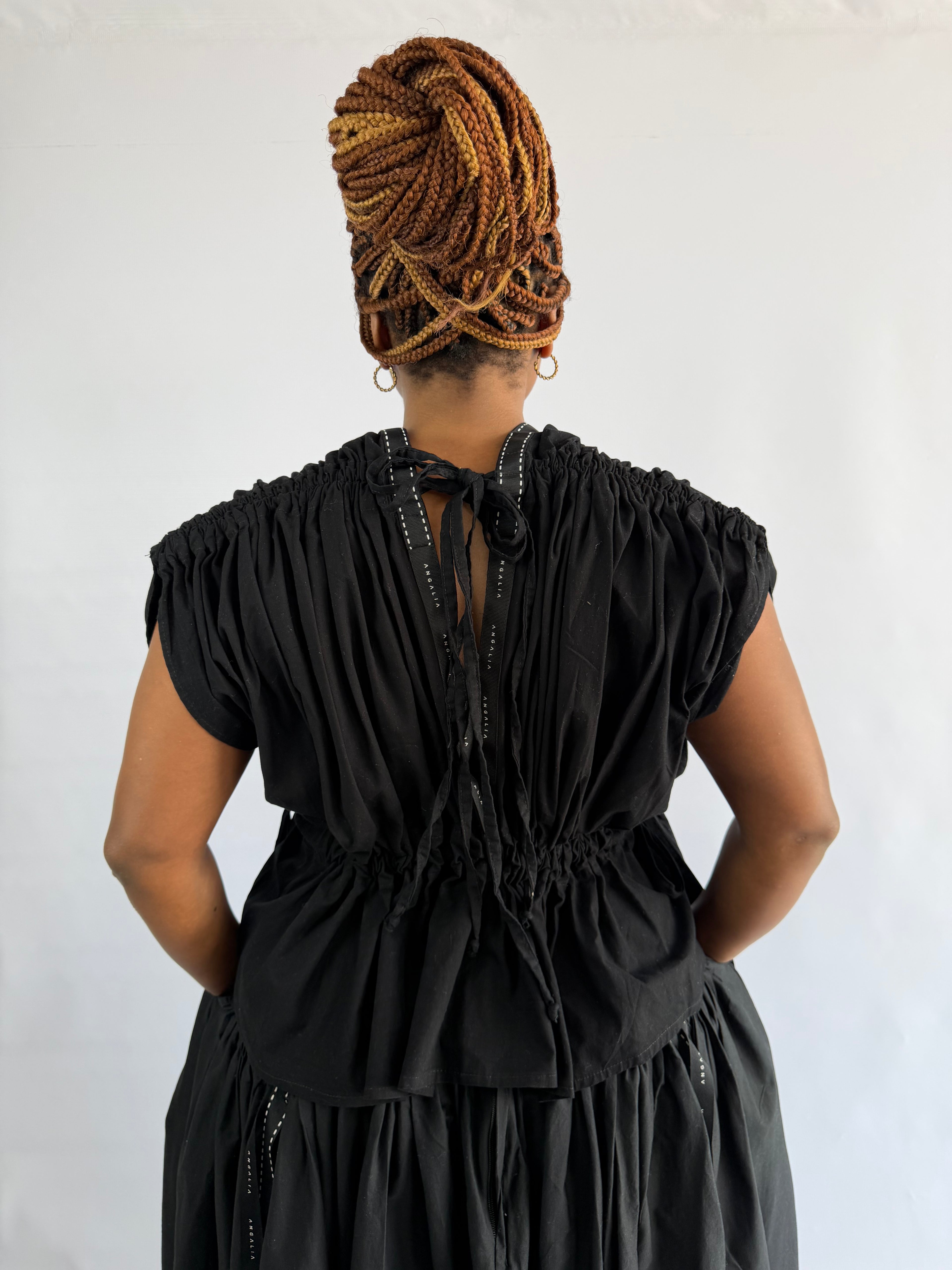 Black Jitahidi Top