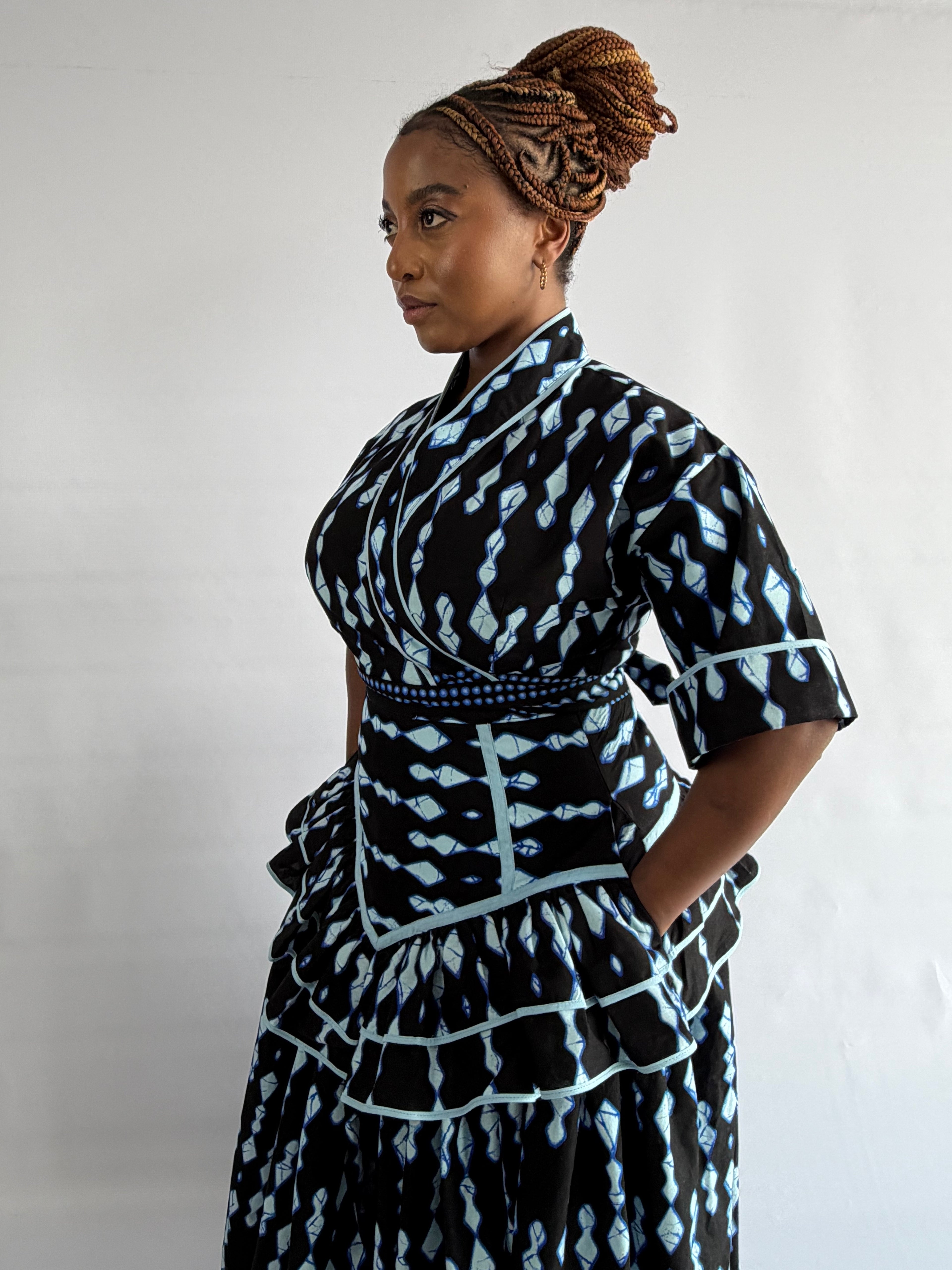 Angalia Wrap Around Top